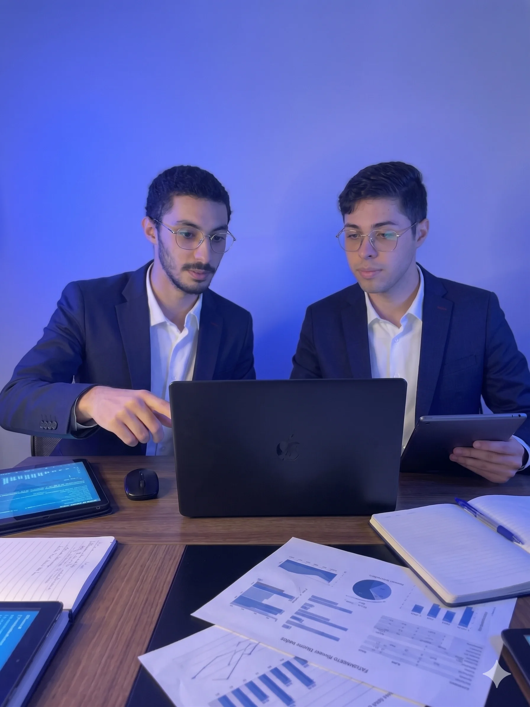 Lucas e Vinicius - Fundadores da Finma