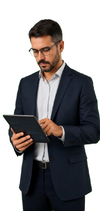 CFO Partner Finma em postura analítica
